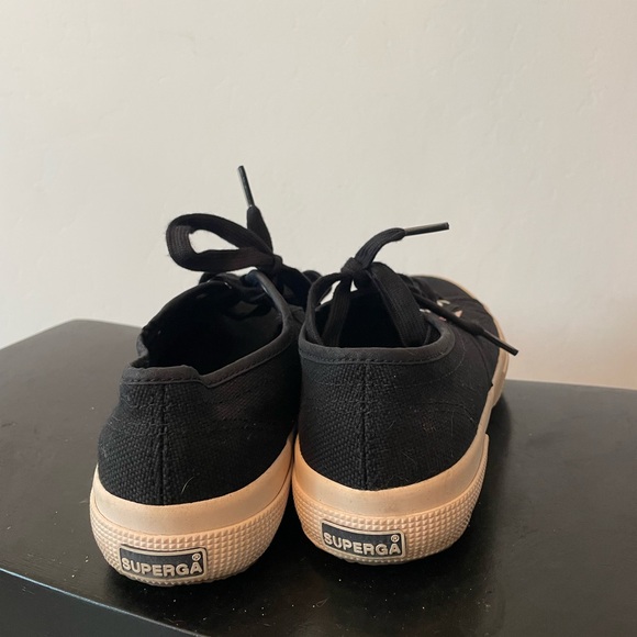 Superga Black Canvas Sneakers - Picture 2 of 3